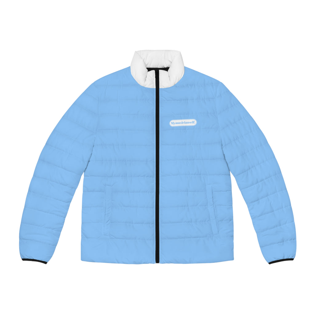 Men's Grand Piano Puffer Jacket - Blue