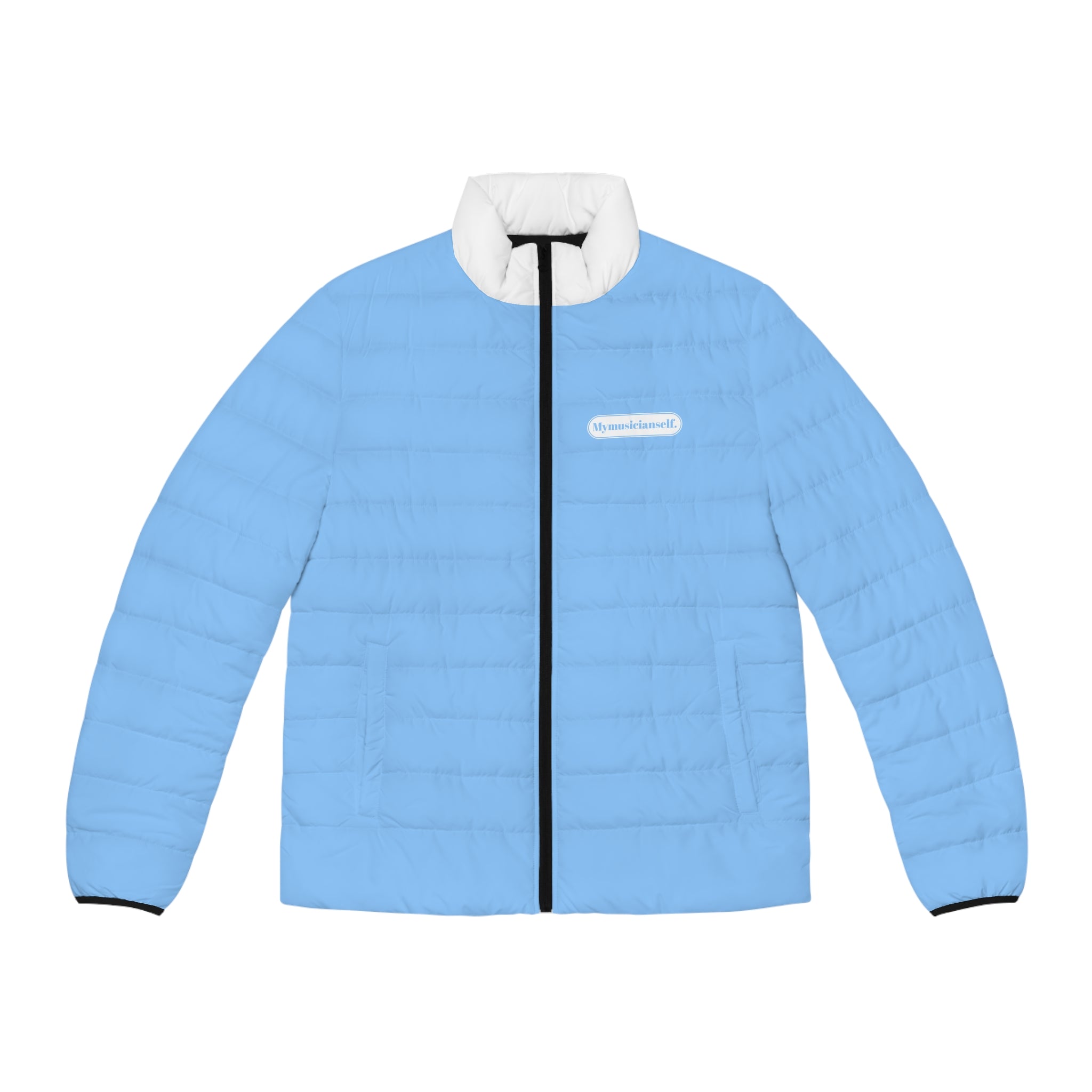 Men's Grand Piano Puffer Jacket - Blue