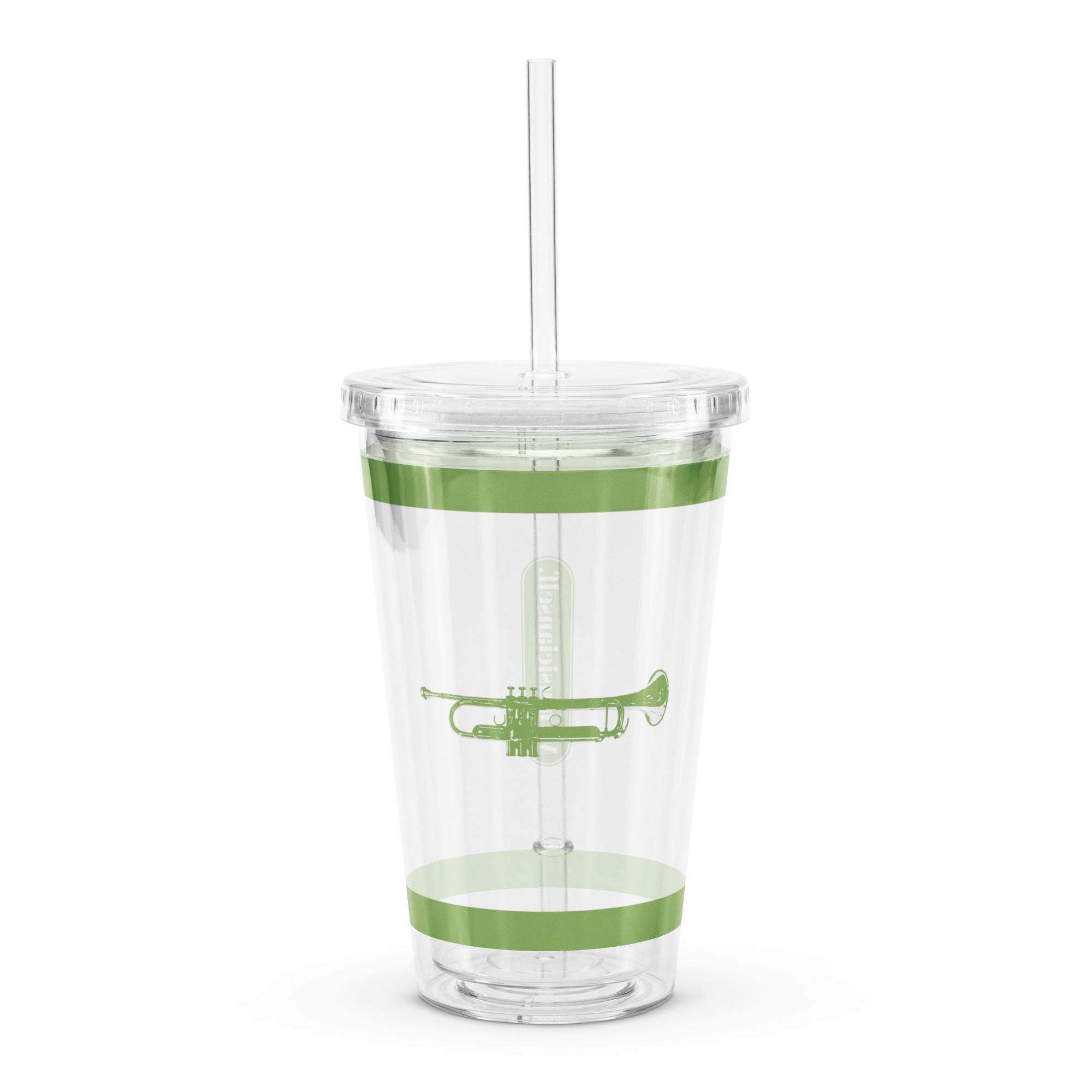 TRUMPET CLEAR TUMBLER - GREEN