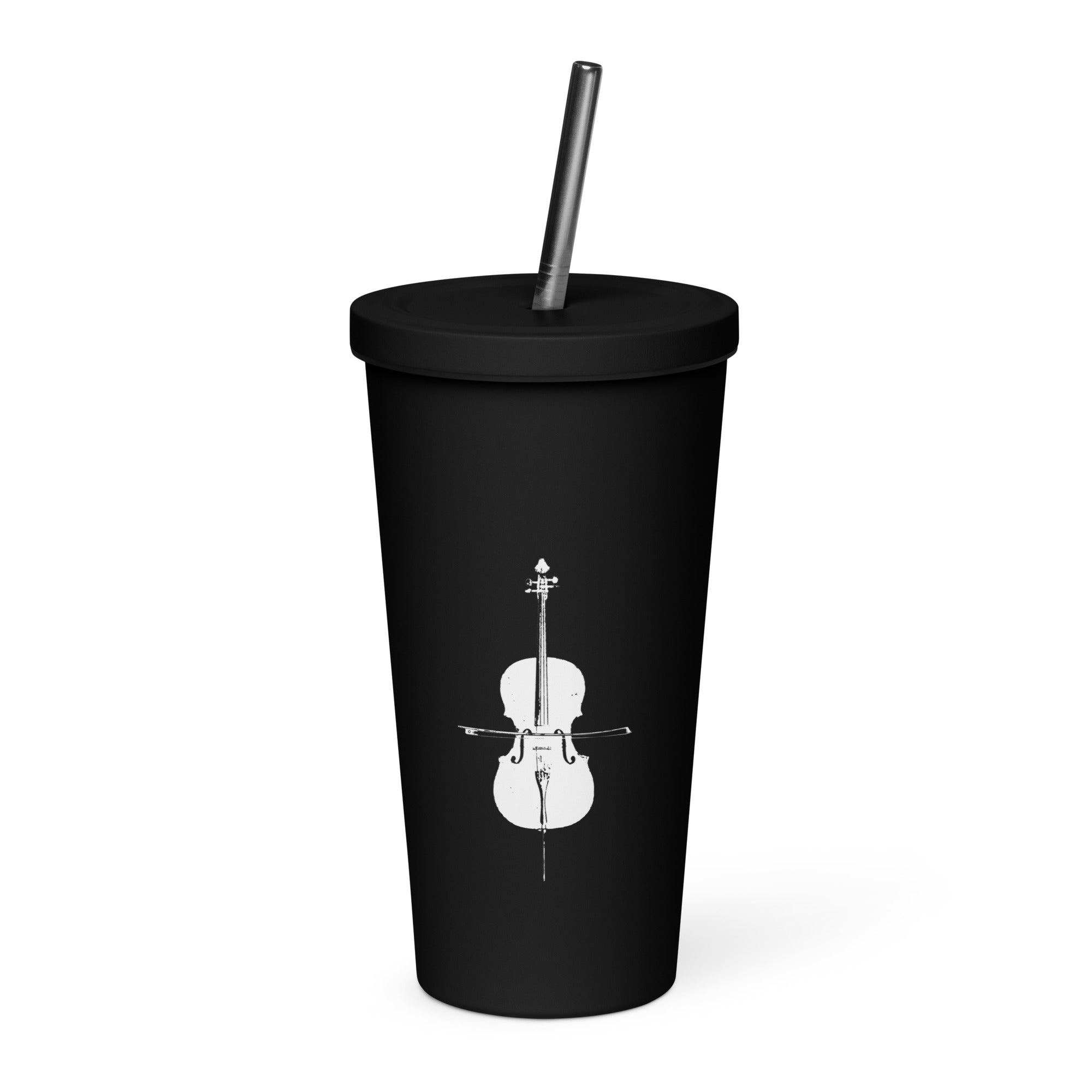 VIOLONCELLO INSULATED TUMBLER - BLACK