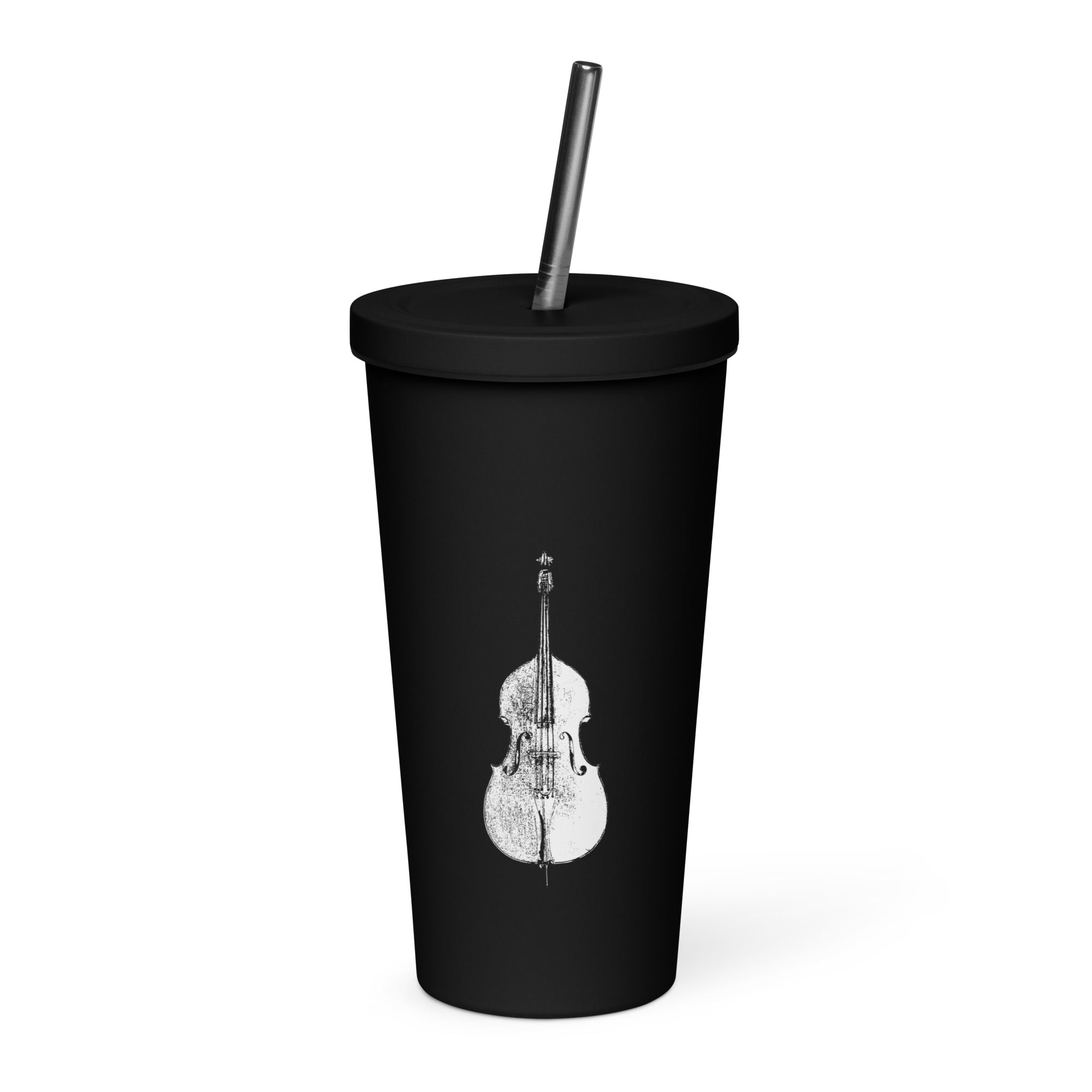 DOUBLE BASS INSULATED TUMBLER - BLACK