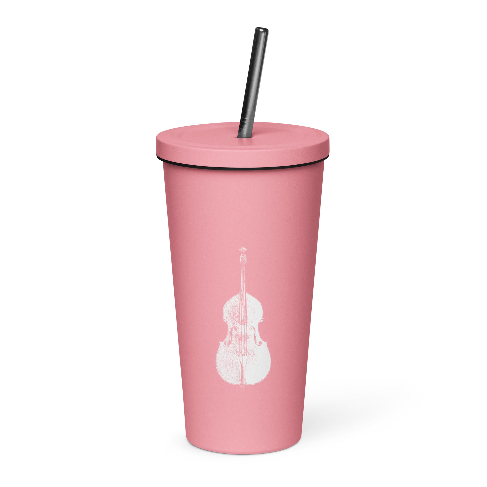 DOUBLE BASS INSULATED TUMBLER - PINK