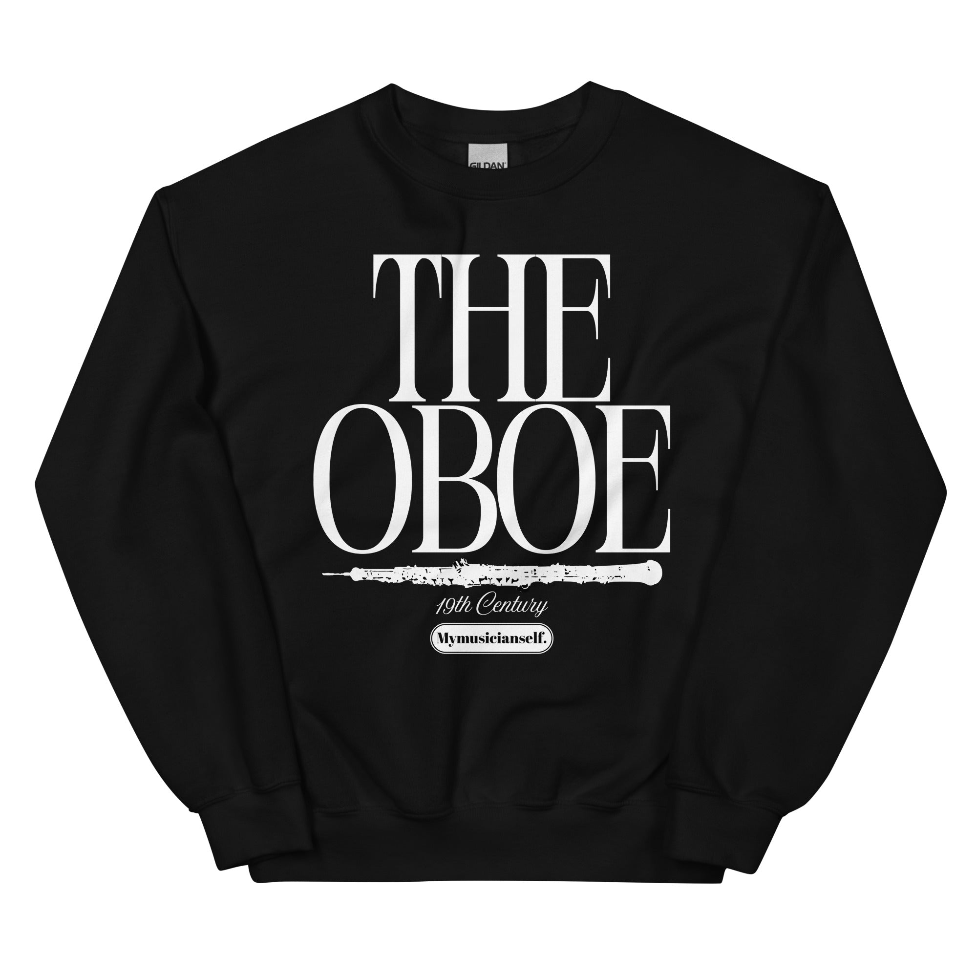 THE OBOE SWEATSHIRT - BLACK