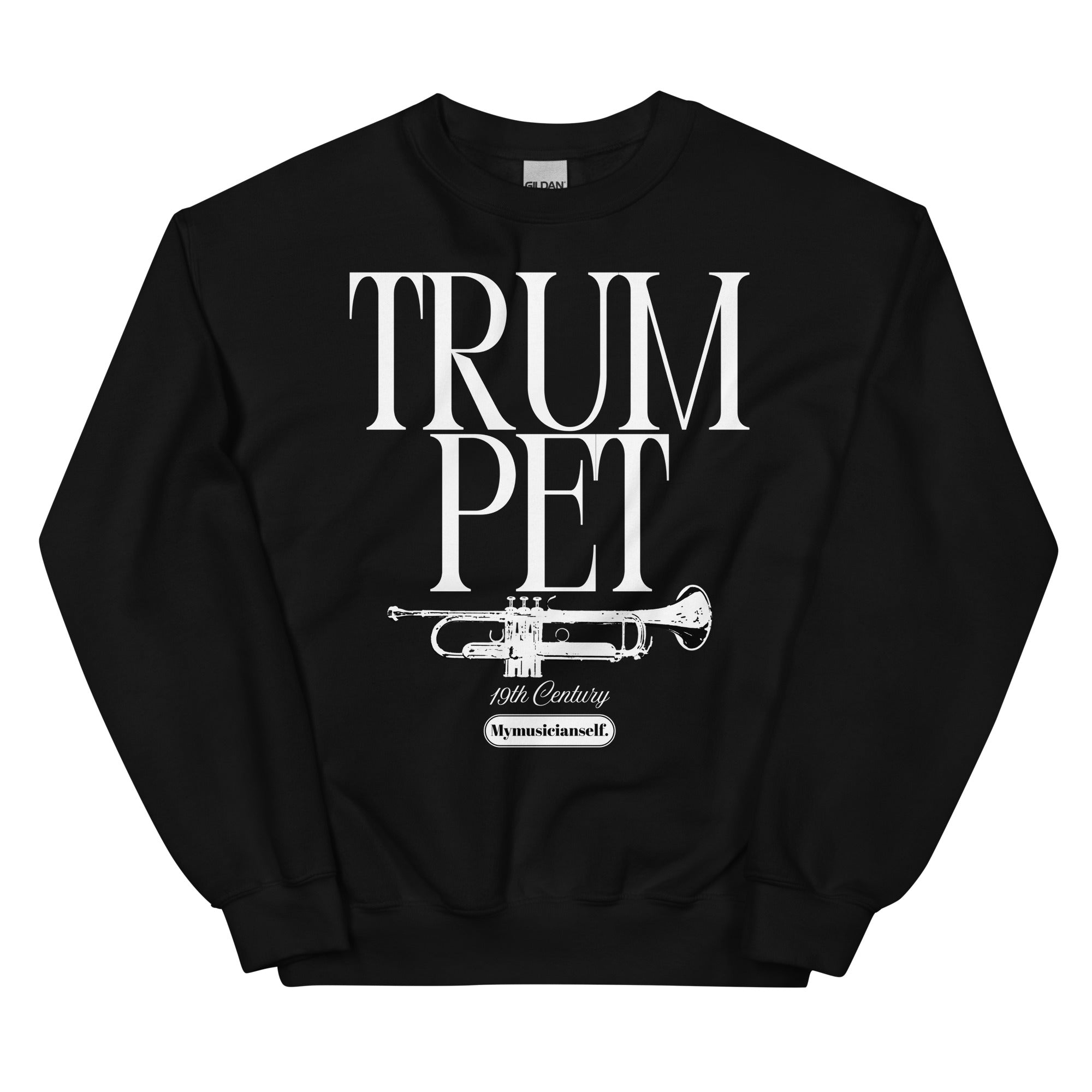 TRUMPET SWEATSHIRT - BLACK