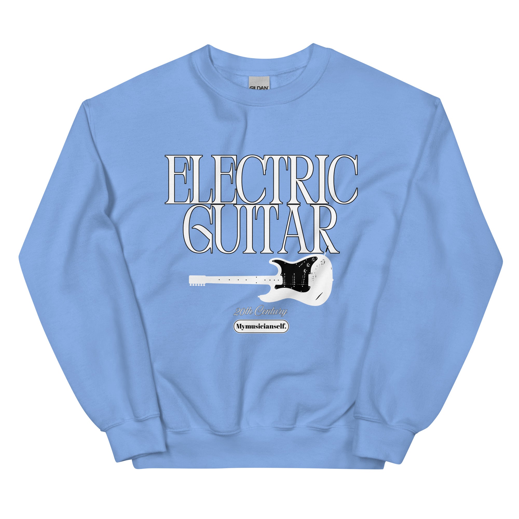 ELECTRIC GUITAR SWEATSHIRT - BLUE