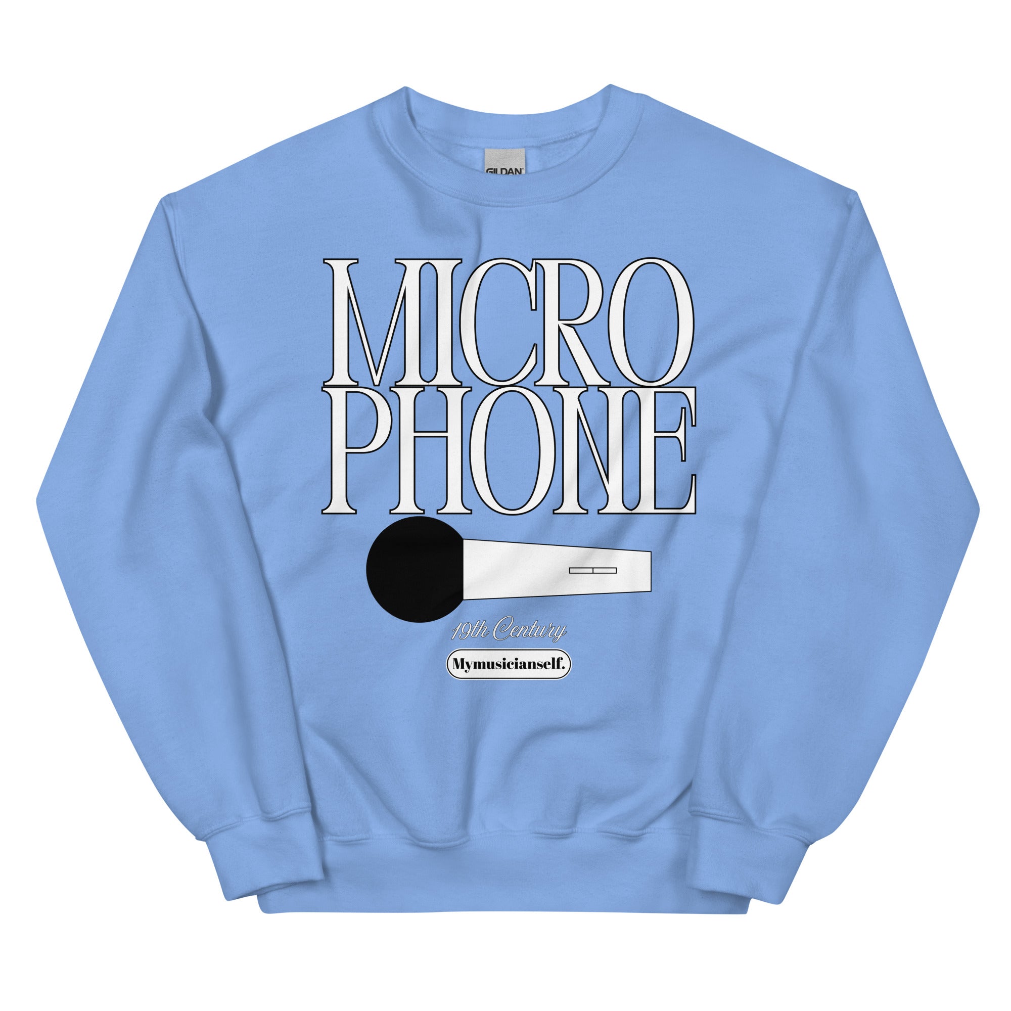 MICROPHONE SWEATSHIRT - BLUE