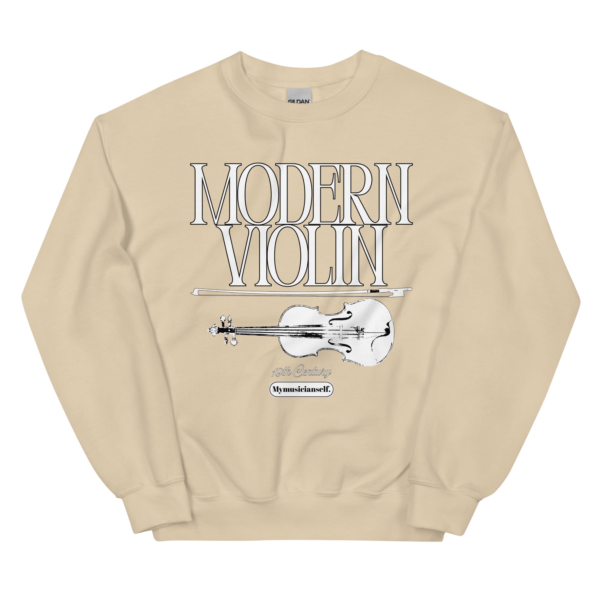 MODERN VIOLIN SWEATSHIRT - SAND