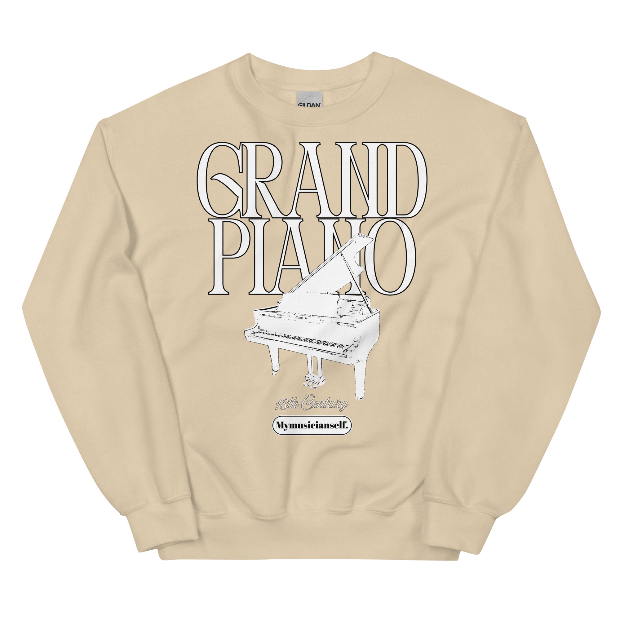 GRAND PIANO SWEATSHIRT - SAND