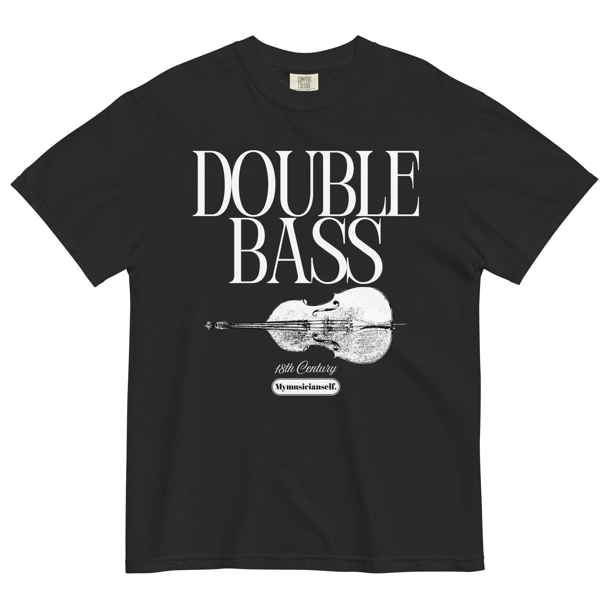DOUBLE BASS T-SHIRT - BLACK