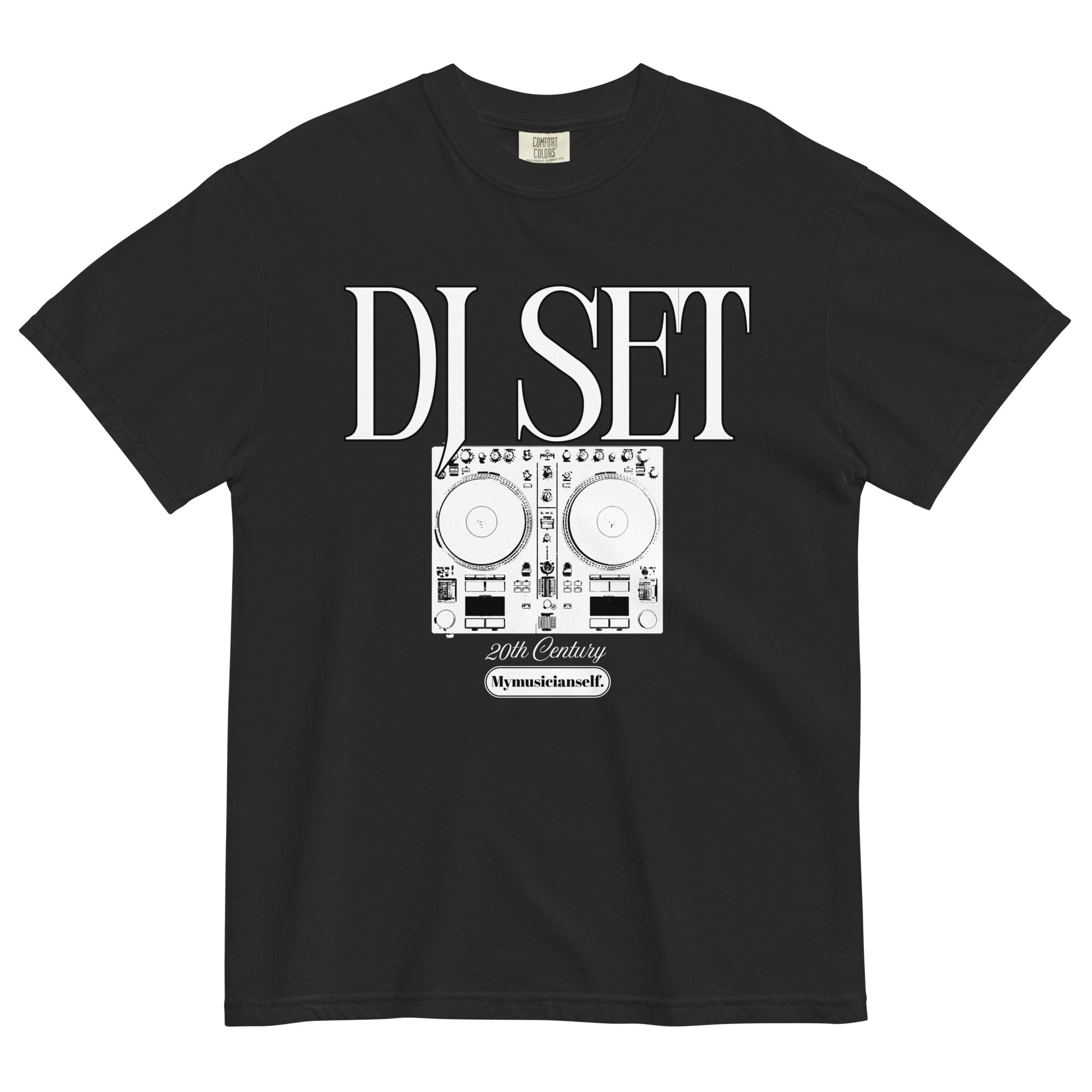 DJ SET T-SHIRT - BLACK