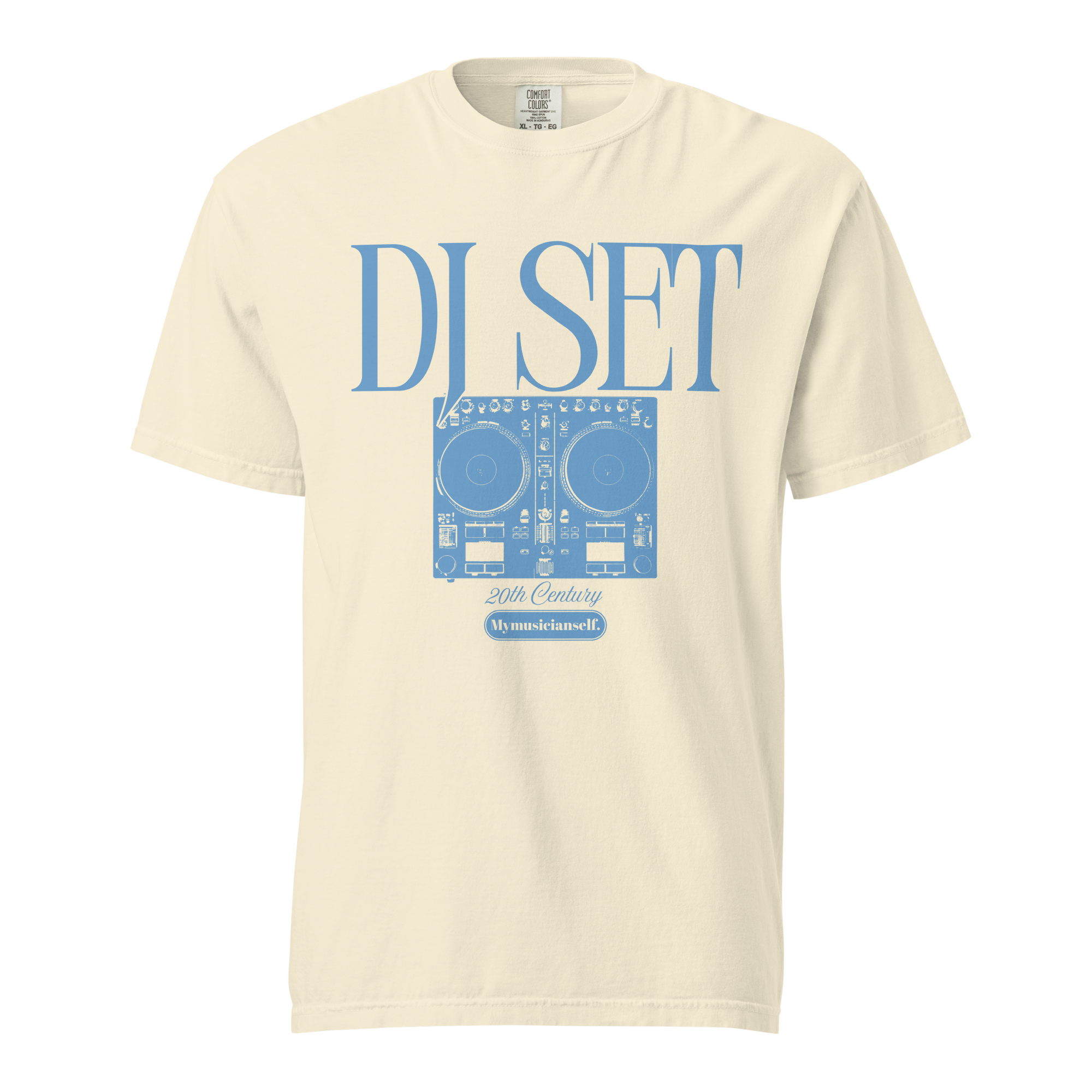 DJ SET T-SHIRT - SAND